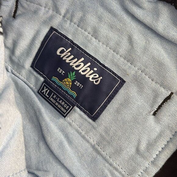 NWOT Chubbies The Dark N’ Stormies Black 5.5” Originals Shorts Size XL - Picture 3 of 6